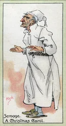 Scrooge, från "A Christmas Carol", 1923
